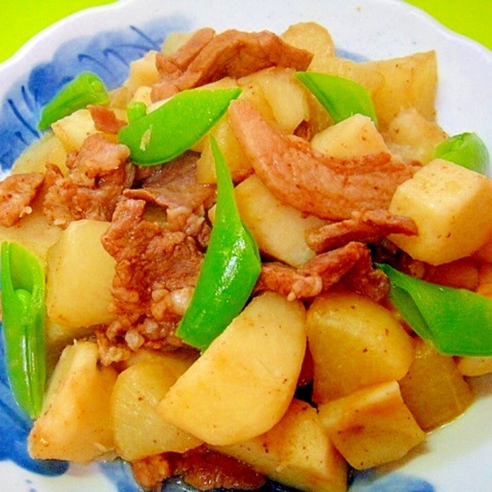 大根と里芋豚肉の煮物